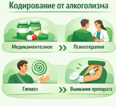 кодирование от алкоголизма в Кунгуре Санати